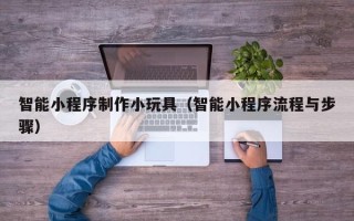启东智能小程序制作小玩具（智能小程序流程与步骤）